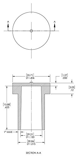 CAPLUGS QAS13838AQ1 CONECTOR ELÉTRICO PLÁSTICO CAP AS138-38A, PE-LD, atende à nova Especificação Aerospacial SAE AS85049/138.