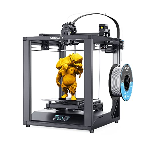 Atualização oficial de impressora Creality Ender 5 S1 3D com velocidade de impressão de 250 mm/s e filamento de impressora