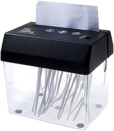 Mini Mini Electric Shredder Papel portátil Shredder U S B Bateria Operado Documentos