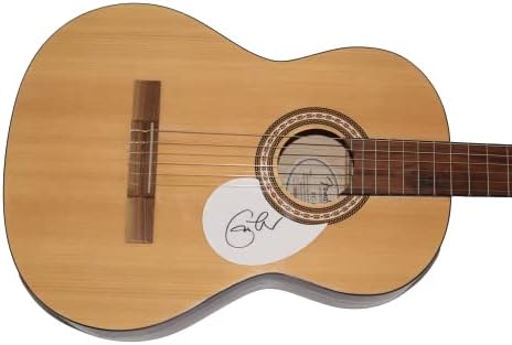 Eric Clapton assinou autógrafo em tamanho grande violão BUITO B W/ James Spence Autenticação JSA Coa - The Yardbirds, Cream, Fé cego