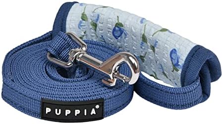 Puppia Spring e Summer Fashion Dog Leash, Blue_florian, grande