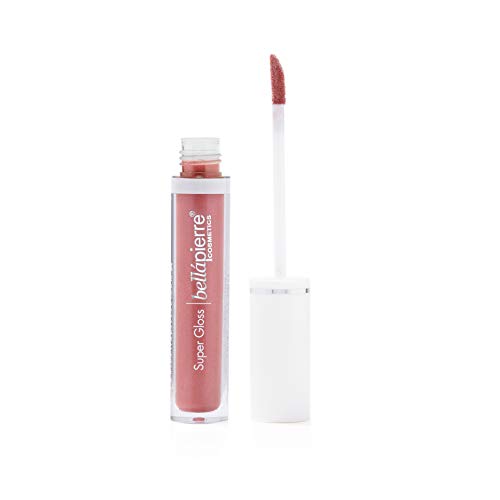 Bellapierre Clear Lip Gloss | Formulação natural | Não tóxico e sem parabenos | Duradouro e nutritivo - claro