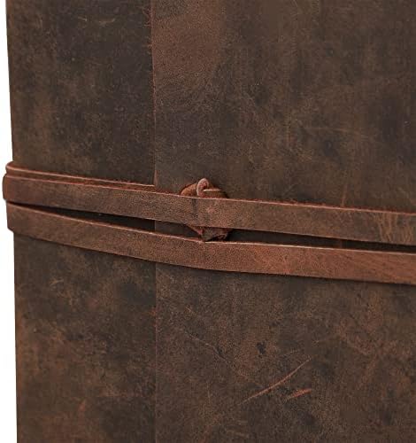 Overdose Bust Belt Leather Journal Diário Caderno - diário artesanal para estudantes, diário de notebook de couro