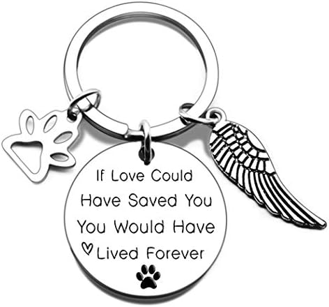 Pet Memorial Gifts Keychain para cã