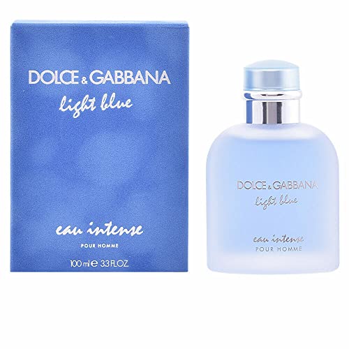 Dolce & Gabbana Blue Light Eau Intense for Men Eau de Parfum Spray, 3,3 fl once