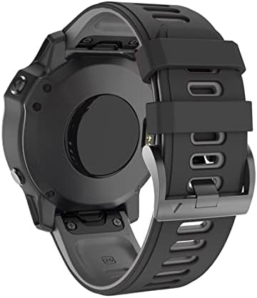 Otgkf 22 26mm Strapeira de vigilância rápida para Garmin Fenix ​​6x Pro Watch Silicone EasyFit Wrist Band para Fenix ​​6 Pro Watch Strap