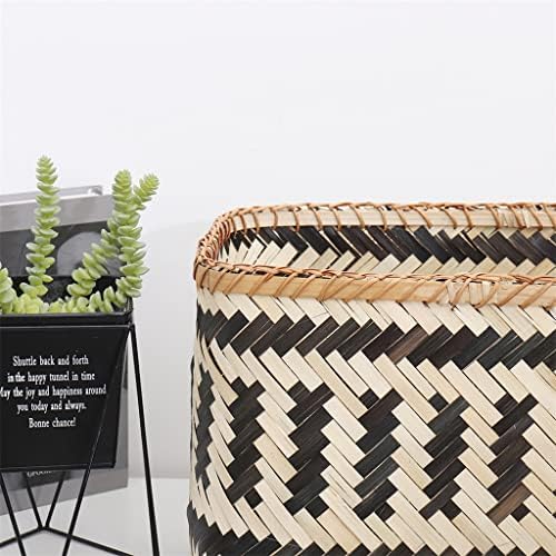 Cestas de armazenamento wpyyi vaso flor de elementos africanos brinquedos de brinquedos de armazenamento organizador de lavanderia decoração de cesta de cesta