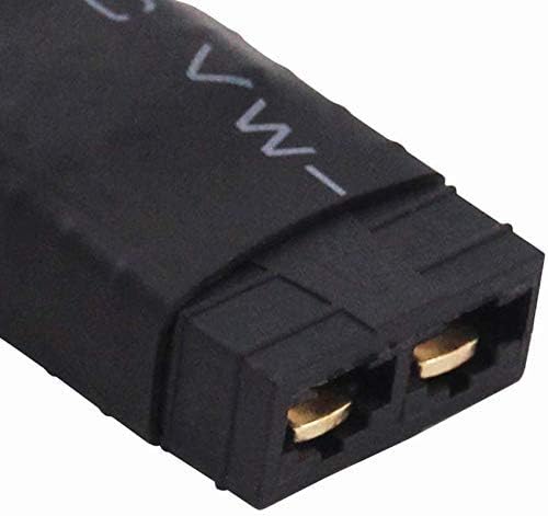 2Pairs XT90 Male Male RC Battery Adapt Connector Compatível com Slash / Rustler / Stampede / Bandit / E Revo RC Car