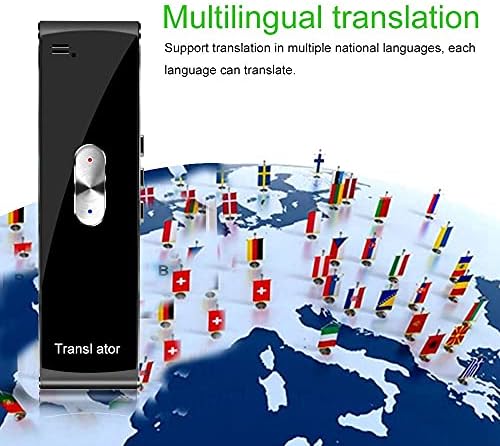 CZDYUF Mini Smart Translator 70 Idiomas Bidirecionados em tempo real Instant Instant Voice Translator App