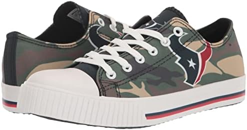 Baltimore Ravens NFL Womens Camo Low Top Shoes de tela - 11