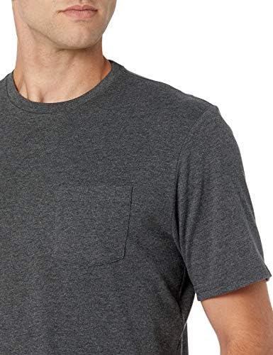 Essentials Men Slim-Fit de manga curta Camiseta de bolso, pacote de 2