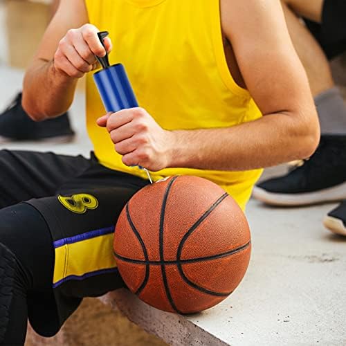 Jawflew Sports Ball Pump Kit, Bomba de ar portátil com agulha, bico, mangueira de extensão - bomba de ar para futebol