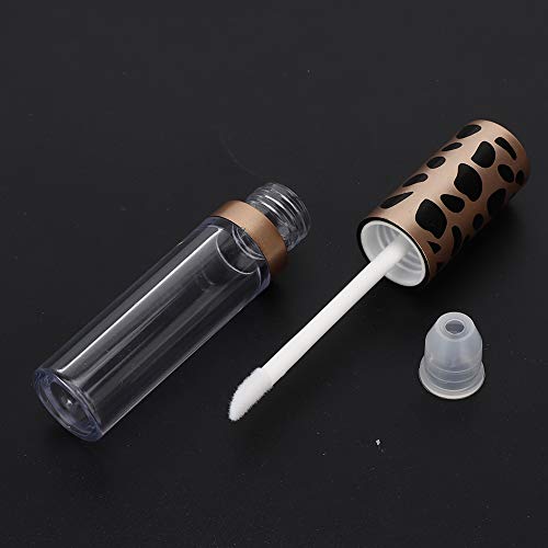 Tubo de batom de 10 peças, tubo de brilho labial, garrafa de brilho labial recarregável Diy DIY Lip Oil Tube Ferramenta de maquiagem