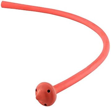 Healthandyoga Enema Supplies - Retenção de Deepzer Colon Tube - Rubber - 26fr