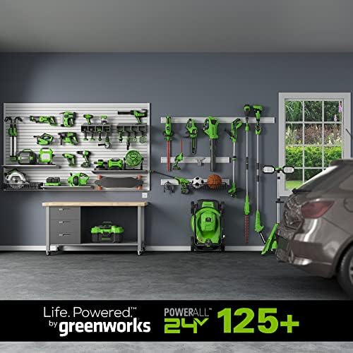 Greenworks 24V Trubrushless ™ 1/4 Chave de impacto sem fio, bateria e carregador 2.0AH incluídos