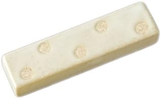 光陽 陶器 polka dot pauzinhos brancos descansar, 約 6 × 1,5 cm, wht