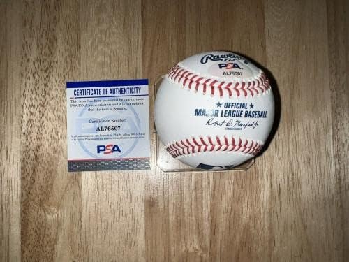 Ron DeSantis assinou o governador oficial da Major League Baseball da Flórida PSA/DNA #2 - Baseballs da faculdade autografada