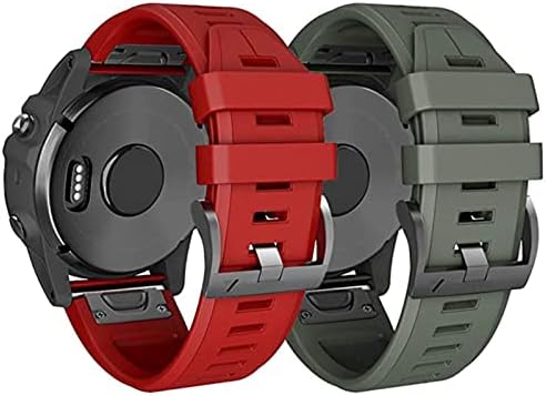 Ilazi Silicone Quickfit Watch Band tapas para Garmin Fenix ​​7 7x 6 6x Pro 5x 5 3HR Enduro 935 945 D2 Smart Watch Band 22 26mm