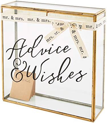 Conjunto de caixas de conselhos e desejos da torta de lama, branco
