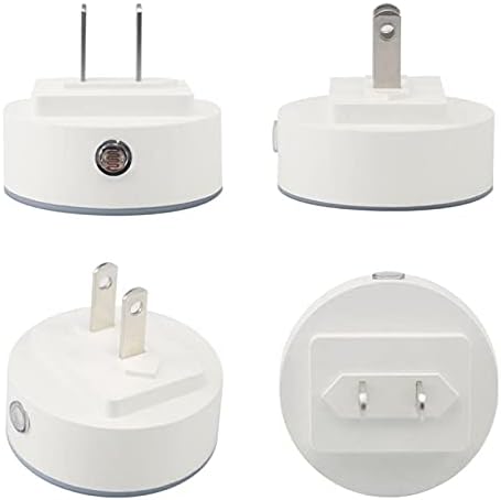 2 Pacote Plug-in Nightlight LED Night Light com sensor do anoitecer para o amanhecer para o quarto das crianças, viveiro,