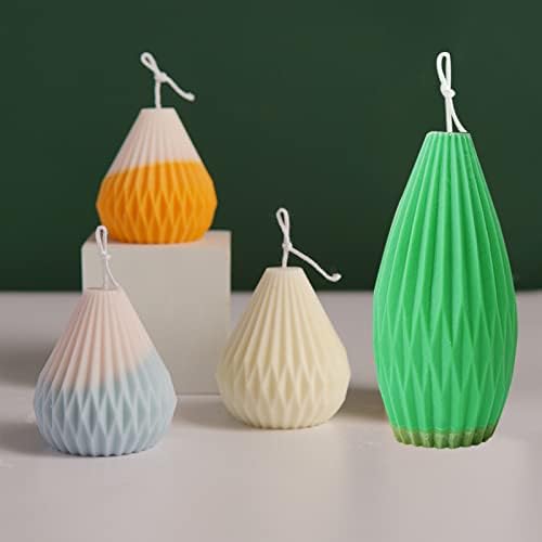 Molde de vela de silicone para vela de vela 3d vaso molde de vela molde de silicone de silicone molde de molde de molde