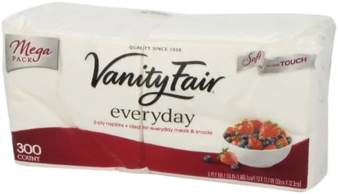 Vanity Fair Everyday Napkin, 300 CT
