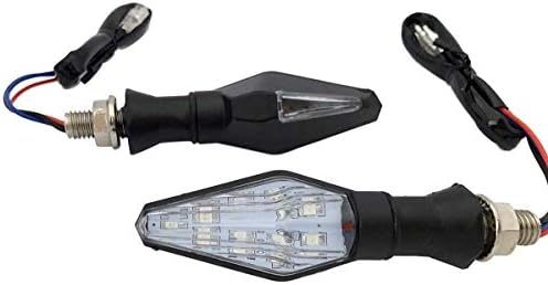 Motortogo Black sequencial lâmpada sinais de giro LEDS Turn Signals Indicadores Indicadores compatíveis para 2004 Ducati 999 S