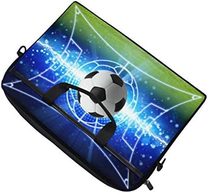 Caixa de manga de laptop, futebol esportivo futebol de futebol 14-14,5 polegadas Bolsa de notebook Messenger bolsa de