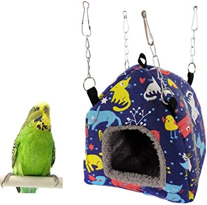 Parrot de Hammock de pelúcia de pássaro pendurada caverna caver