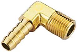 NIGO Industrial Co. Brass Barbtting, cotovelo de 90 graus, Hose Barb X Npt Macho