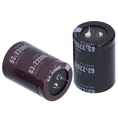 FTVogue 63V 22000μF Capacitor eletrolítico de alumínio 105 ℃ 35x50mm, capacitância