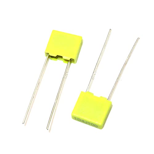 Capacitor de correção de 20pcs 2.2NF 222J 100V 5mm Polipropileno Segurança Capacitor de filme plástico