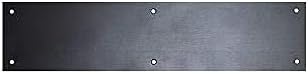 Hardware Don -Jo GDI - Metal Aluminium Kick Plate - 3/64 polegadas de espessura - Escolha a altura e a largura da sua porta