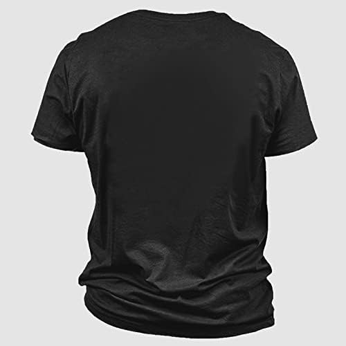 Camisas de impressão personalizadas no verão masculinas Camisas redondas de esportes de moda casual soltos de manga curta