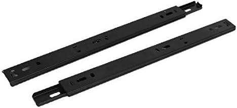 X-Dree 10 Comprimento rolamento de esferas de móveis telescópicos Slides Slides Sliding Rails 2 PCs (10 '' Longitud