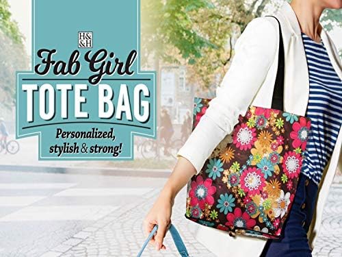 Fab Girl Sacos dobráveis ​​- Bolsa de ombro ecológica - bolsa reutilizável ou bolsa para mamãe - bolsa de utilidade