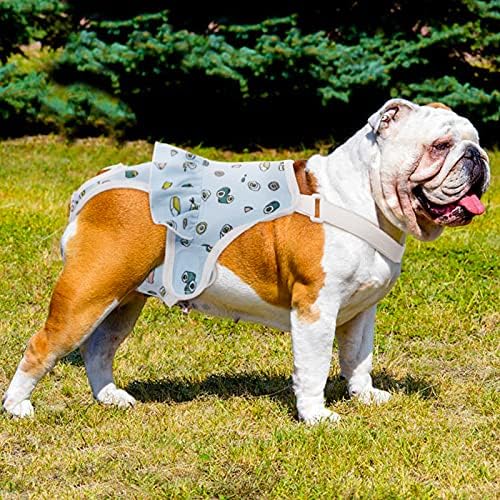 Calcinha sanitária de cães com suspensórios ， fralda de roupa de estimação ajustável para cães fêmeas machos ， calças fisiológicas