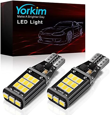 Yorkim 921 LED BULLB 912 LED LUZES REVERSAS DE LEDA High Power 2835 CHIPS 21-SMD Erro extremamente brilhante T15 Lâmpadas