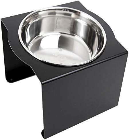 Matumi Hours Food Bowl Stand, grande, preto