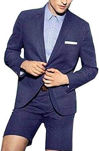 Masculino masculino masculino masculino com calças curtas Tuxedos Jaqueta de moda