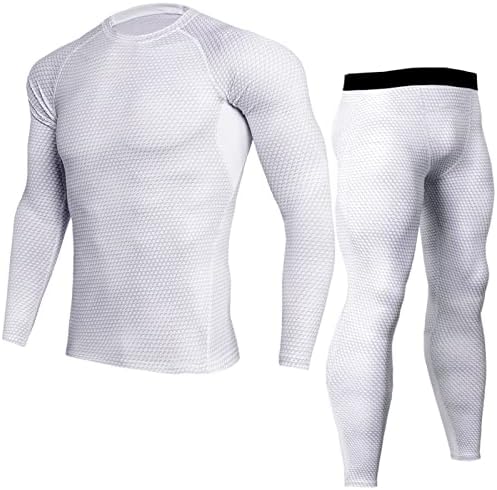 e calças e tampo de mangas compridas fitness de fitness de outono de outono redondo traje de corrida masculino para homens