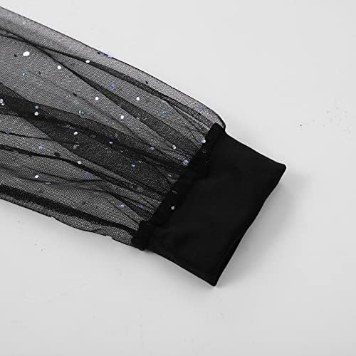 Blusas que escondem o pacote de estômago pacote feminino da cintura média da cintura preta de lantejoulas maxi vestidos