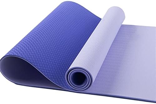 JJ Yyds de ioga de duas cores Mat sem deslizamento Elastic Pilates Fitness Dance Mat for Beginners Home Fitness tapete