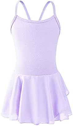 SLELLE BALLET FLELTARDS PARA MENINAS DANÇA DAPEMOLE CAMISOLE SKIRTED BALLERINA ROUCAS