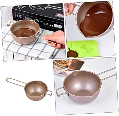 Alipis Coffee Candy 1PC Diy manuseio com panela de leite Ferramentas quentes de caldeira Foldura de manteiga FONDUE DO FONDUE E ANONIMENTO