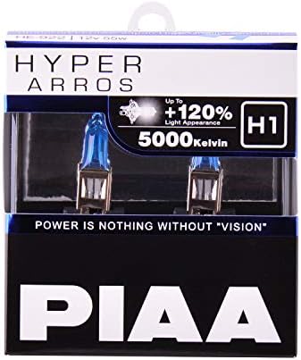 Lâmpadas de desempenho PIAA H1 Hyper Arros - 5000k, branco