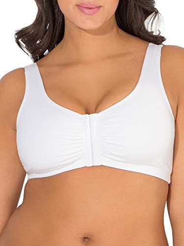 Fruto do Loom Front Frosture Feching Cotton Bra