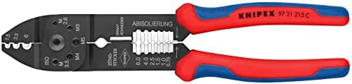 KNIPEX 97 21 215 C CRIMPING PARA PARA TERMAIS NÃO IRELULADOS