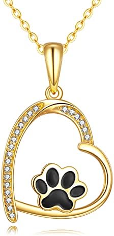 Colar de gato/pinguim/colar de borboleta/coruja jóias de pinguim de ouro 14k Presentes de pinguim de ouro 14kt para mulheres