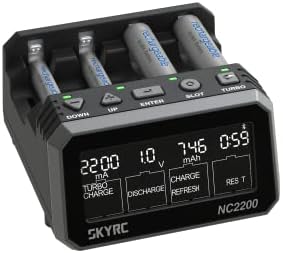 Skyrc Skyrc NC2200 AA AAA NIMH NICD Analisador de carregador de bateria